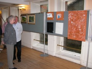 exhibition of paintings and prints by alex borissov at caffe bellini